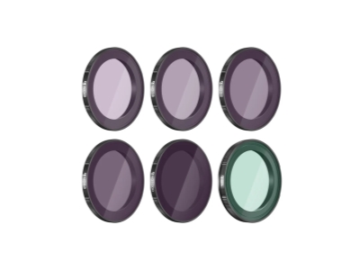 Freewell All Day- 6Pack filters for DJI Osmo Action 3/4/5P Pro
